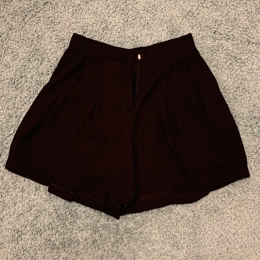 Black flowy Dressy Shorts